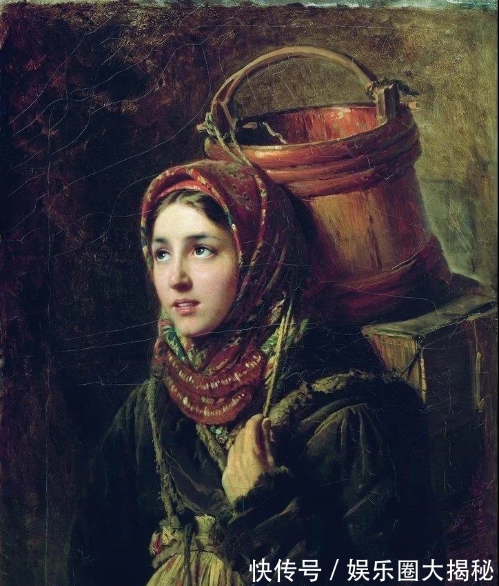 浪漫主义#他是俄罗斯绘画大师,巡回画派创始人之一,油画色彩亮丽甜美