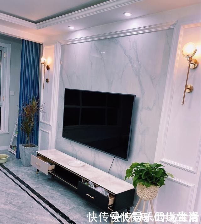 客厅|新房通风半年准备入住,打扫干净漂亮极了,进门就被客厅迷住了