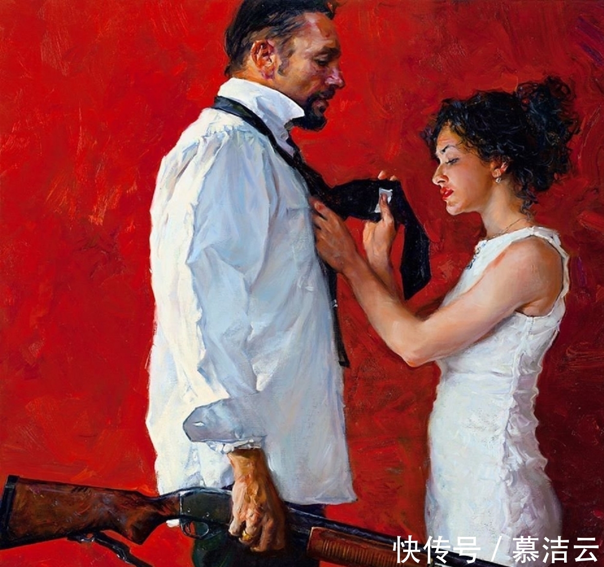 莫斯科$如此唯美动人的画作,源于对艺术基础的深刻认识和理解