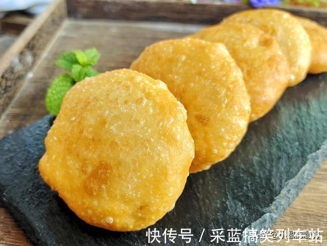 开水|炸油糕的家常做法,掌握好三点,不破皮不露馅,外酥里软,真香