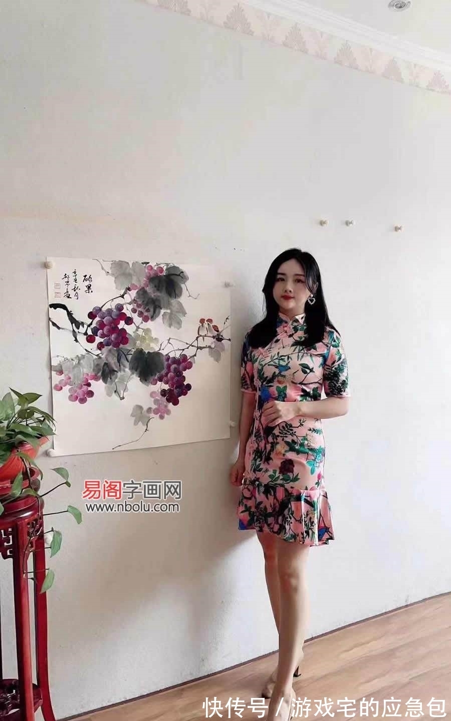 美女@郝思思 一位有颜值偏要靠才华的美女画家