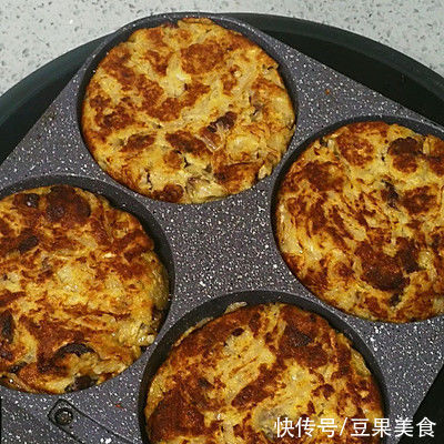 5分钟就能做好的萝卜丝饼（生酮友好）,简单又好吃