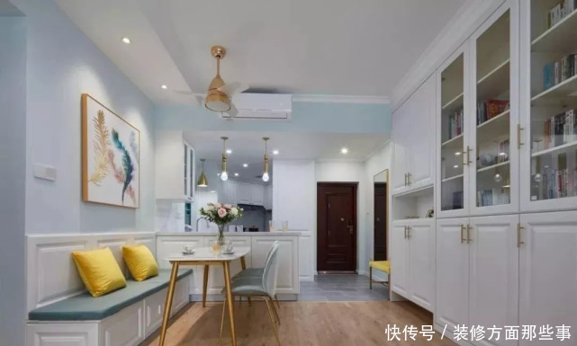 墙面|75平美式风好看到尖叫,还有别致舒适的感觉