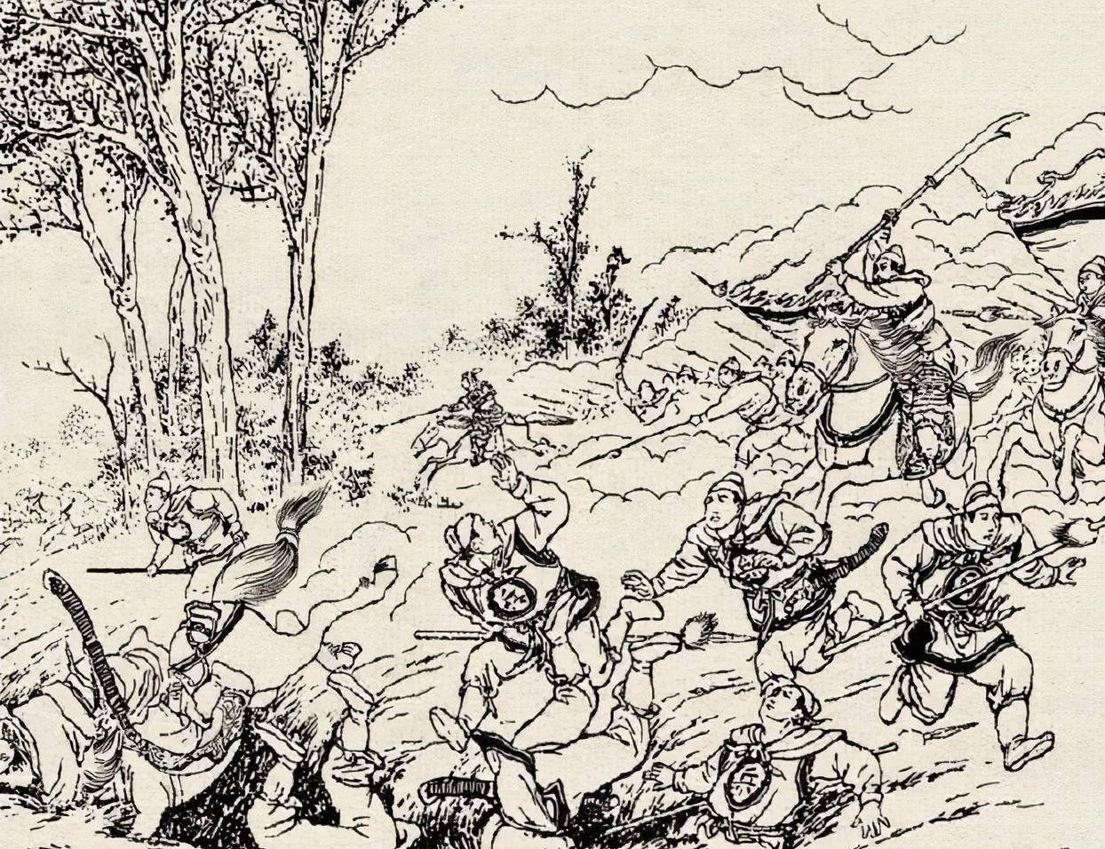 梁山|水浒连环画之《曾头市》,刀马人物精彩传神,令人叫绝