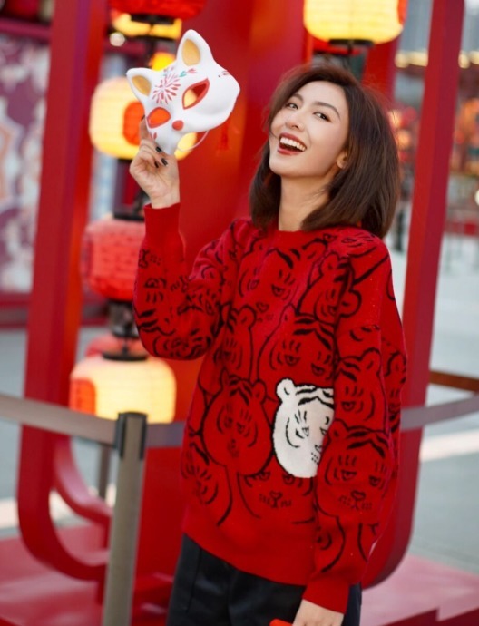 菱格纹 想要温柔还保暖?瞧博主的毛衣穿搭方法,让你做个美美的小仙女