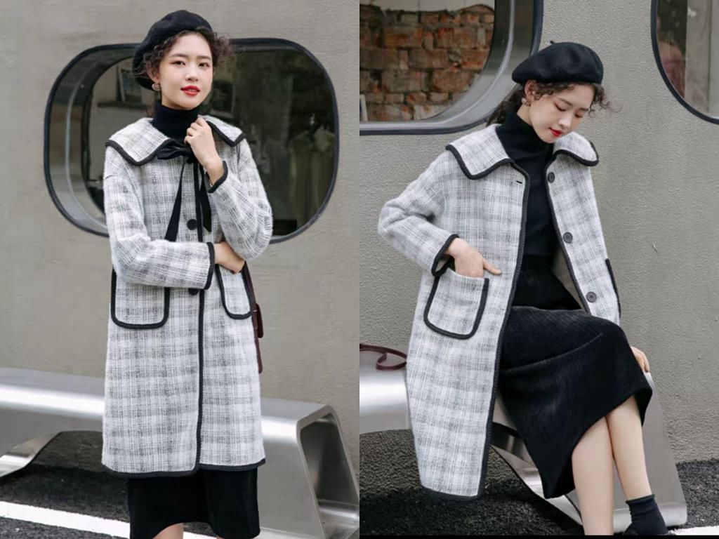今年流行的3种大衣配搭法，适合大部分的女生，简单又好看！