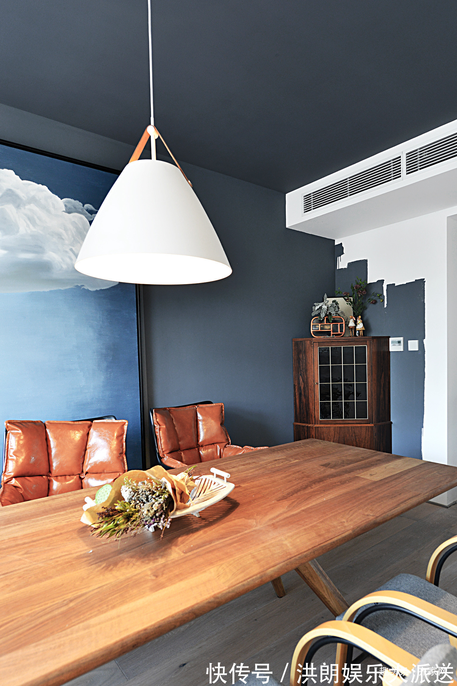 布艺|120平北欧风,简约布艺,木质为主的家具,仓古门的个性,自然美