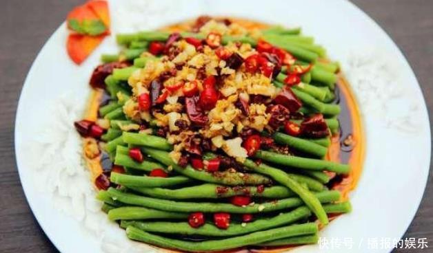 凉拌鱼香豇豆，下饭开胃爽口酥脆，是孩子们补维生素的首选食品