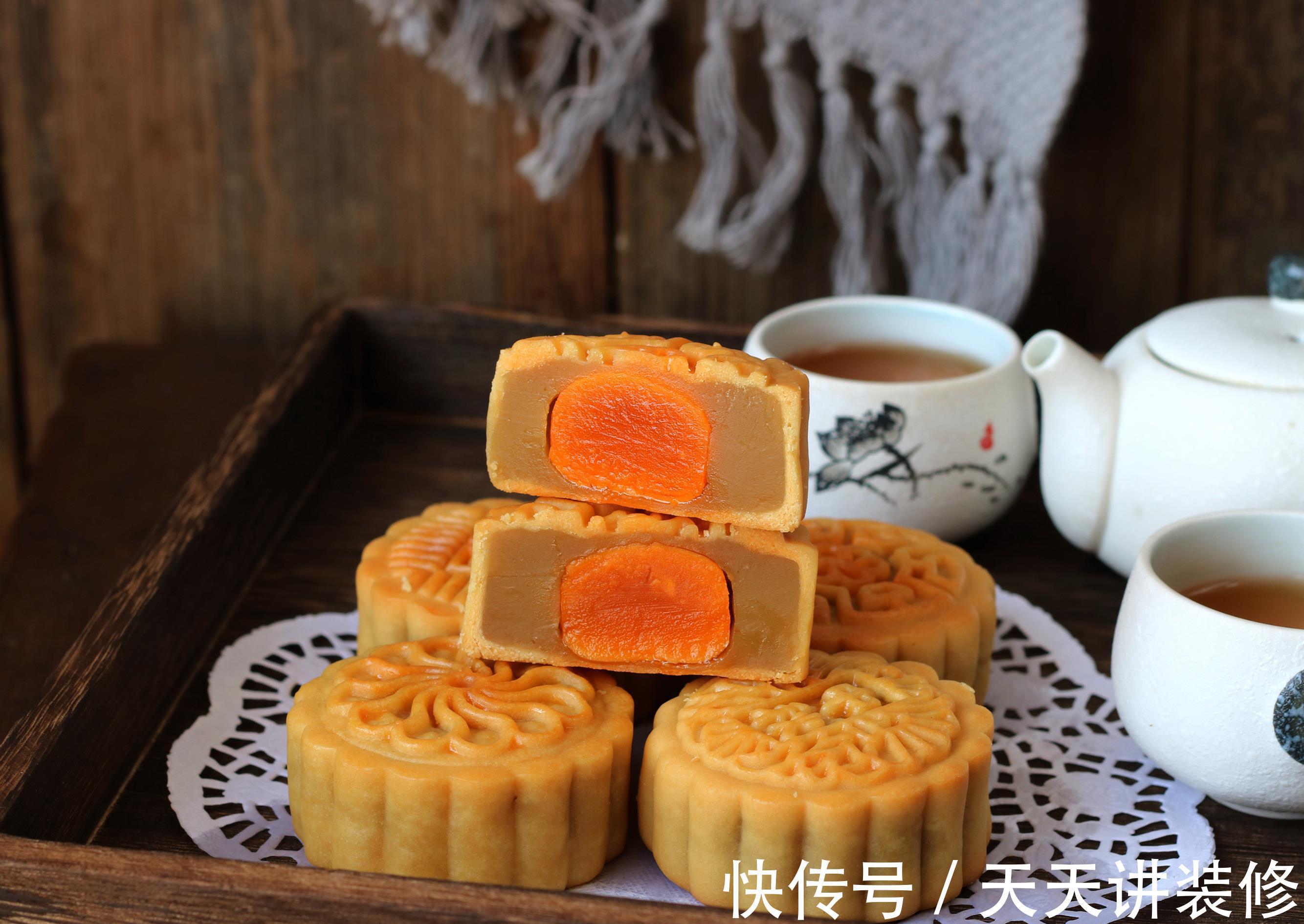 白莲蓉|月饼厂老师傅教做月饼，不收腰不泄脚，配方和要点全在这儿