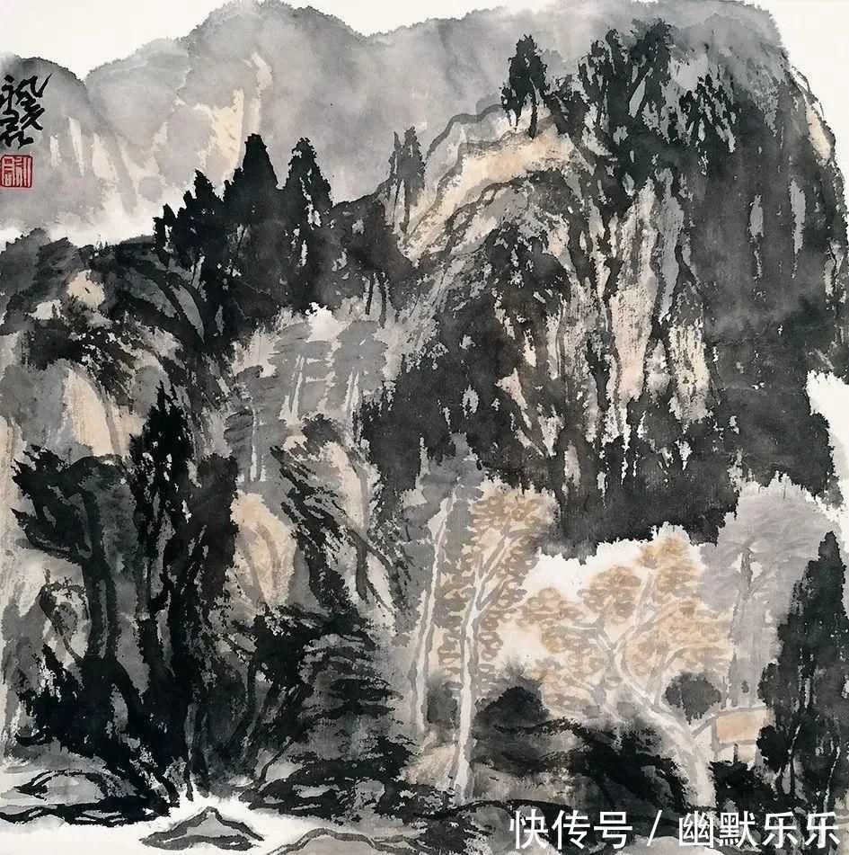 山水画!绘画如果能加入性情,那作品就会感染人