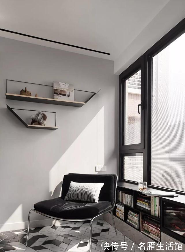 美家|122平现代风设计适当留白,一个大气质感、时尚高级的现代美家