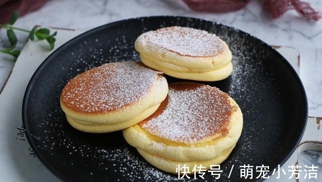 面糊|别再用电饭煲做蛋糕,教你平底锅做,简单0失败,咬一口就停不下