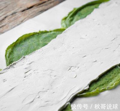 自制|自制网红甜品:经典抹茶毛巾卷