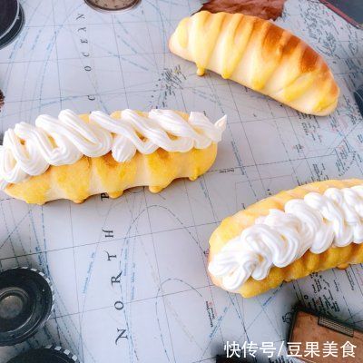 奶油毛毛虫面包｜松软香甜，超好吃