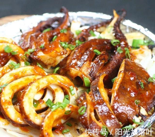 孜然粉|最受欢迎小吃之-《铁板鱿鱼》!