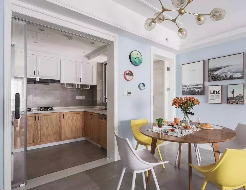 地砖|开放式和半开放式厨房,怎么做更实用?