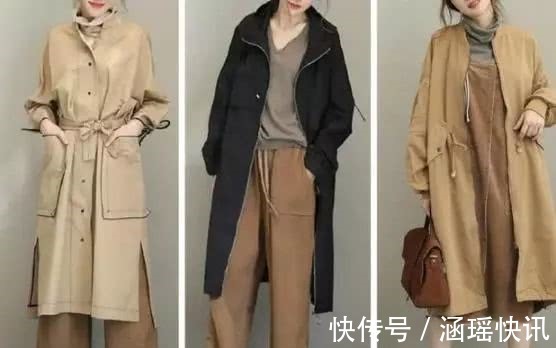 风衣 24套简约搭配,随性迷人慵懒范儿