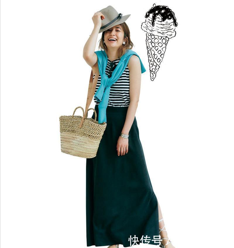 女性|天热怎么穿凉爽时尚又减龄?选择裙子准没错,40+的女性可以参考