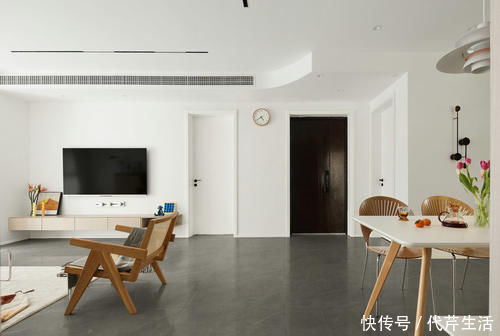 门把手|这才是简约不简单!116㎡真正的四白落地,高级感反而藏不住