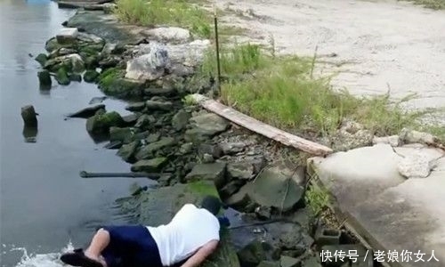 男子|好不容易钓到大鱼,虽然出了点意外但是鱼还在!