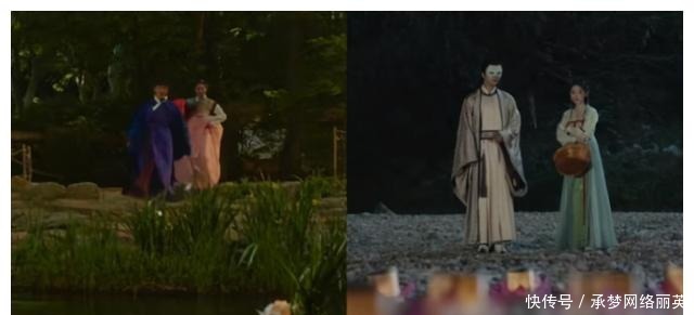 抢汉服熊猫还不够?韩网友称鞠婧祎《如意芳霏》抄韩国放河灯习俗