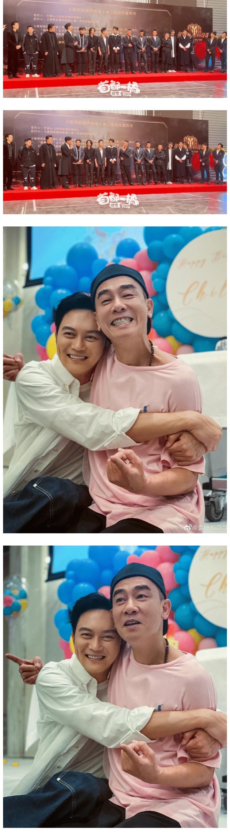 陈小春后台受访一直结巴、卡壳!“行走的提词机”张智霖再上线...哈哈哈