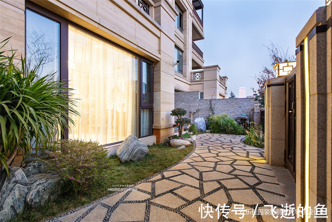 别墅|500平双拼别墅，中式的另一张完美演绎