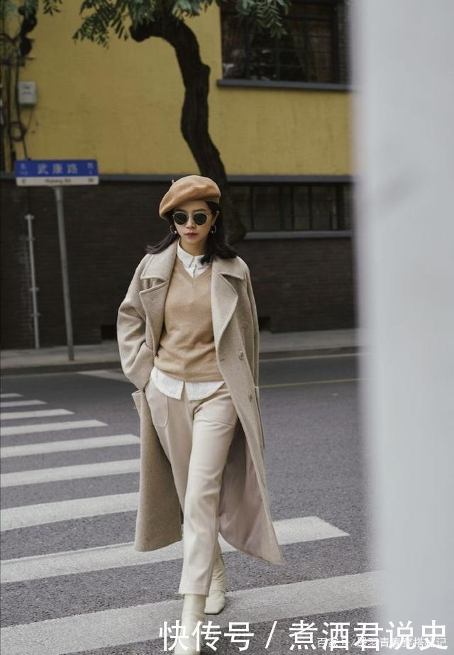 三木堪称最穿大衣的“国产博主”,掌握她的叠穿技巧,从头美到脚