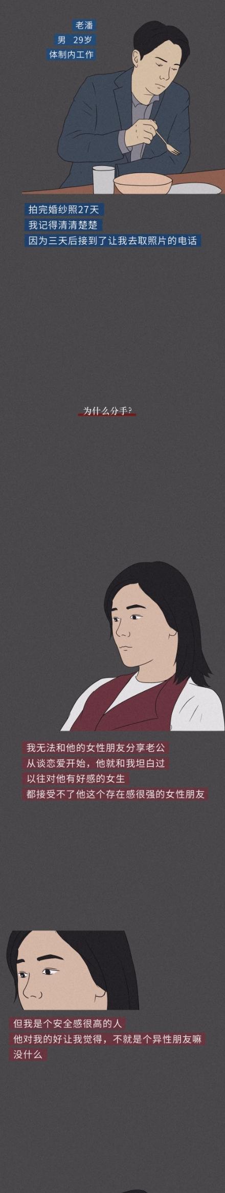结婚照|谈了6年的感情,结婚照都拍了,结婚前个月,我分手了!(漫画)!