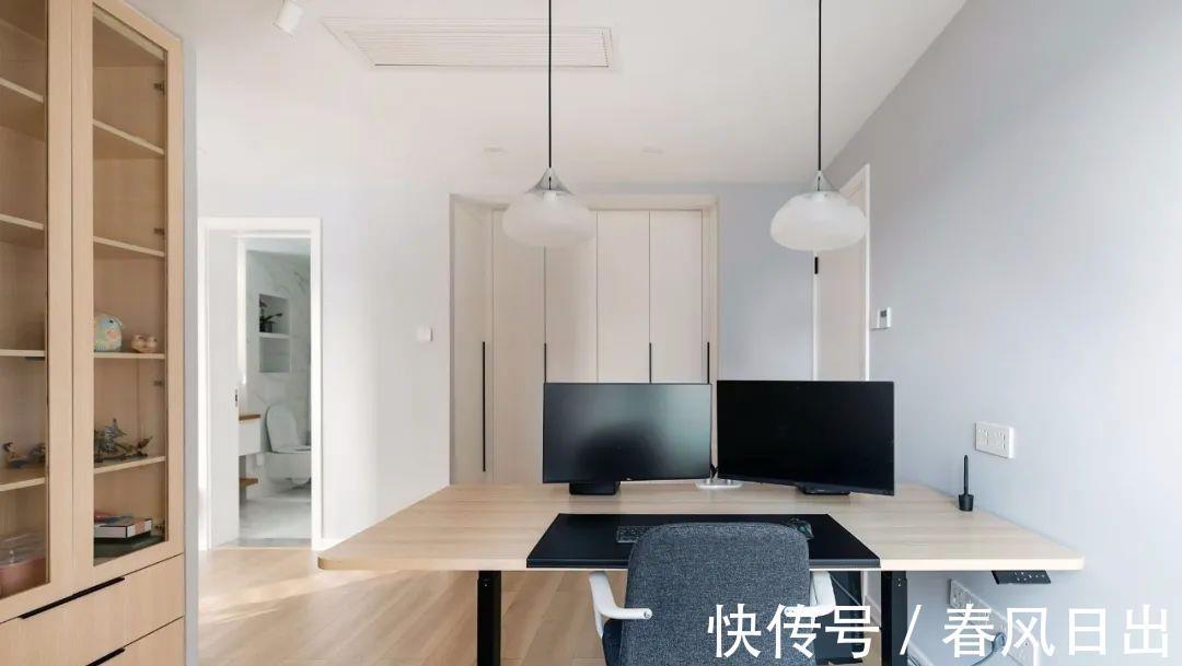 三居|140㎡自然简约风三居，一体的多功能空间，羡慕！