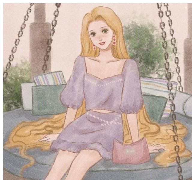 露脐装|迪士尼公主的“旅行照”,艾莎露脐装性感优雅,花木兰撩发眼神杀