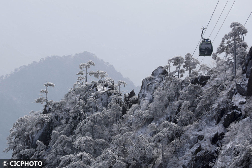 雪景|安徽黄山：小雪节气迎入冬初雪