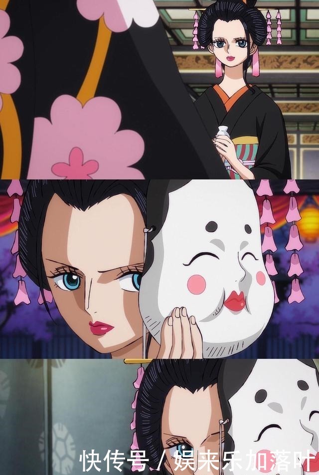 小紫|海贼王和之国篇中的六位美人,小紫艳压群芳,罗宾夺得最美称号!