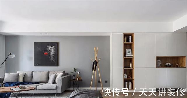 空间|102平现代工业风格装修,给装修做减法,漂亮又大方的设计!