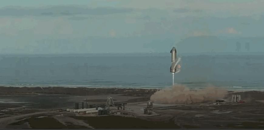 遗憾！星舰SN11大雾中试飞，可惜空中失联解体。。。