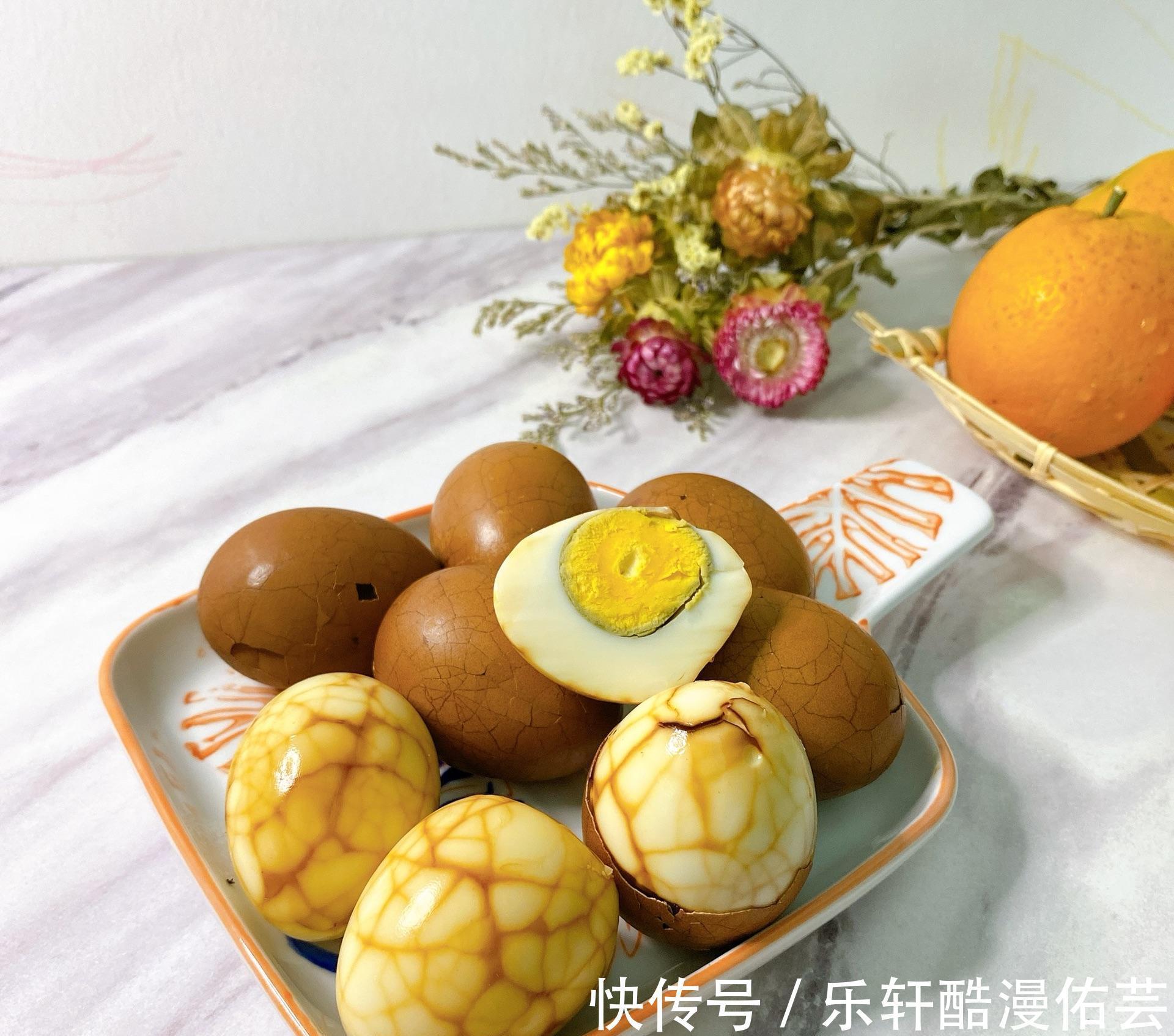 茶叶|味道香浓的五香茶叶蛋，制作简单，营养健康