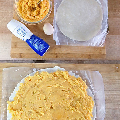 下午茶必备小甜品奶香红薯夹心饼