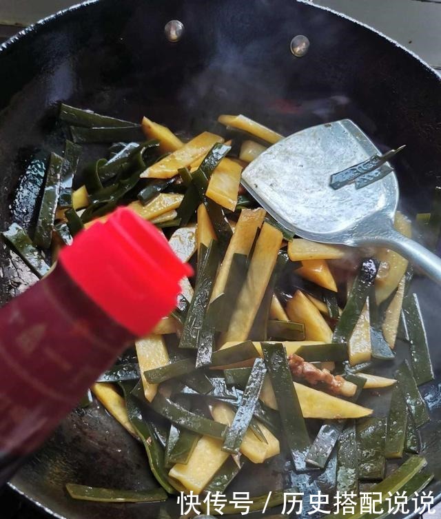 它是“清肠能手”,和土豆一起炒,隔天排宿便,口臭便秘都没了