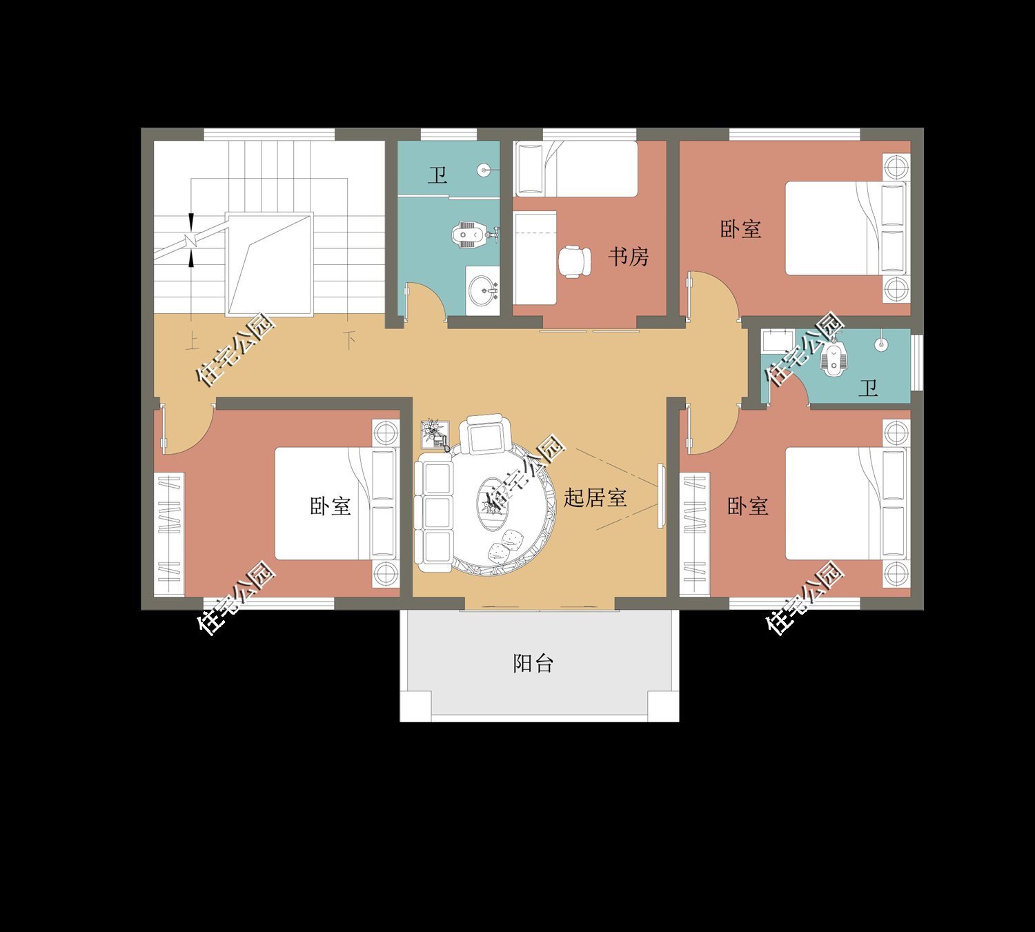 砖混|农村盖房从这10套户型里选吧，每一套都漂亮的没话说，性价比超高