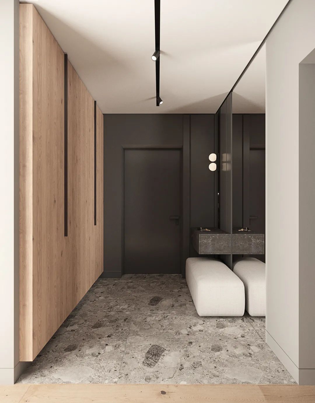 家装|80款入户鞋柜设计方案，人家这样装，太亮眼了