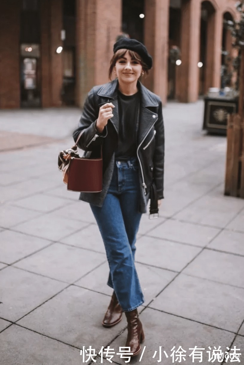 搭配|别再穿“打底裤”了,现在流行“裤子+靴子”!保暖又显瘦!