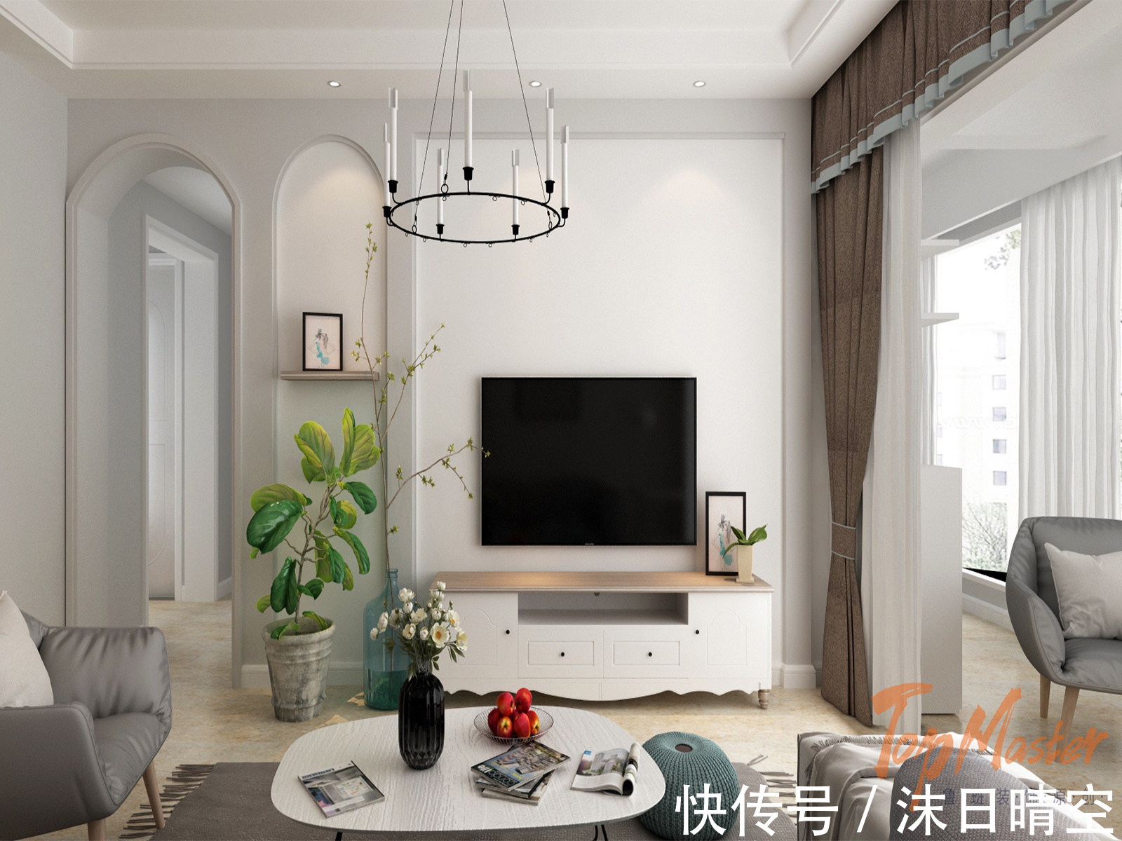 装饰|【鲁班装饰】吾悦首府127㎡现代简欧,典雅中浸透唯美