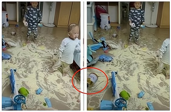 大战|俩儿子“奶粉大战”，无奈老爸开启自闭模式，网友：爸爸太可爱了