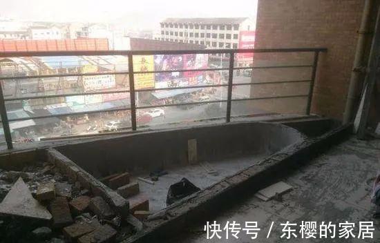 阳台|3平阳台都能利用起来？老爸非要自己砌个养鱼池，还说能旺风水