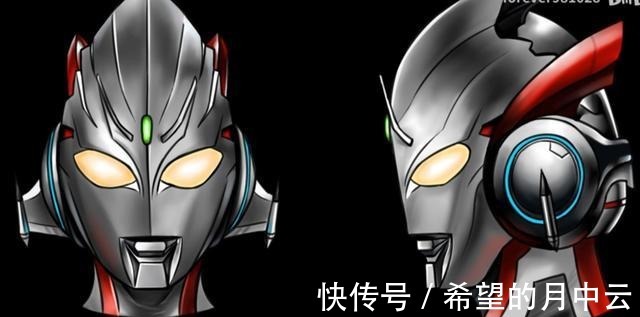 奈克瑟斯奥特曼|三位奥特曼融合假面骑士后,奈克瑟斯变成条形码,赛罗自带护目镜