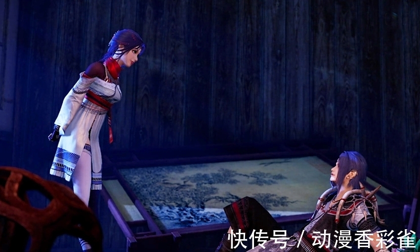 蚩梦|不良人:鲜参年轻时好美,黑白丝袜大长腿太迷人,强吻蚩离定终身
