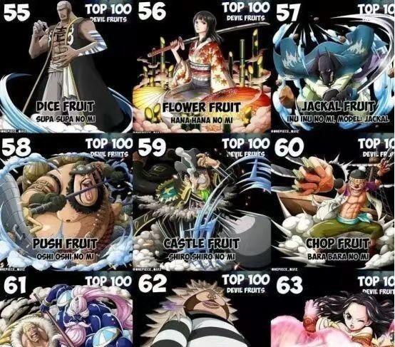 排名|海贼王:外国海迷给100颗恶魔果实排名,怀疑是假粉,实在太乱来