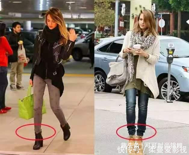 160身高以下的女人赚到了,穿“短靴+九分裤”凹造型,真是美绝了