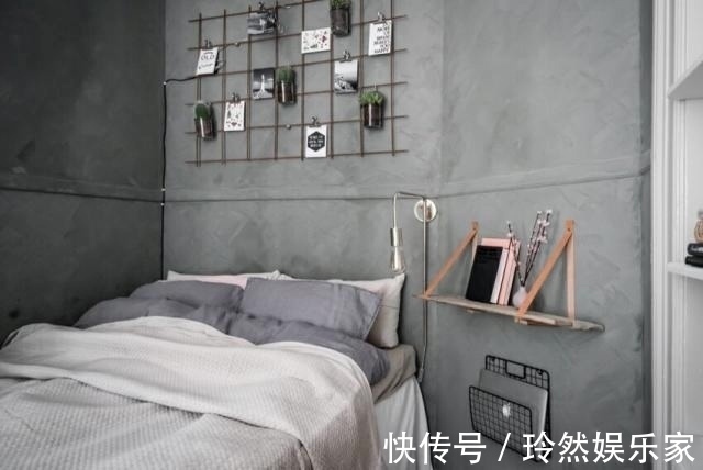 墙壁|36㎡高级灰北欧风格公寓,一个人住再舒服不过了