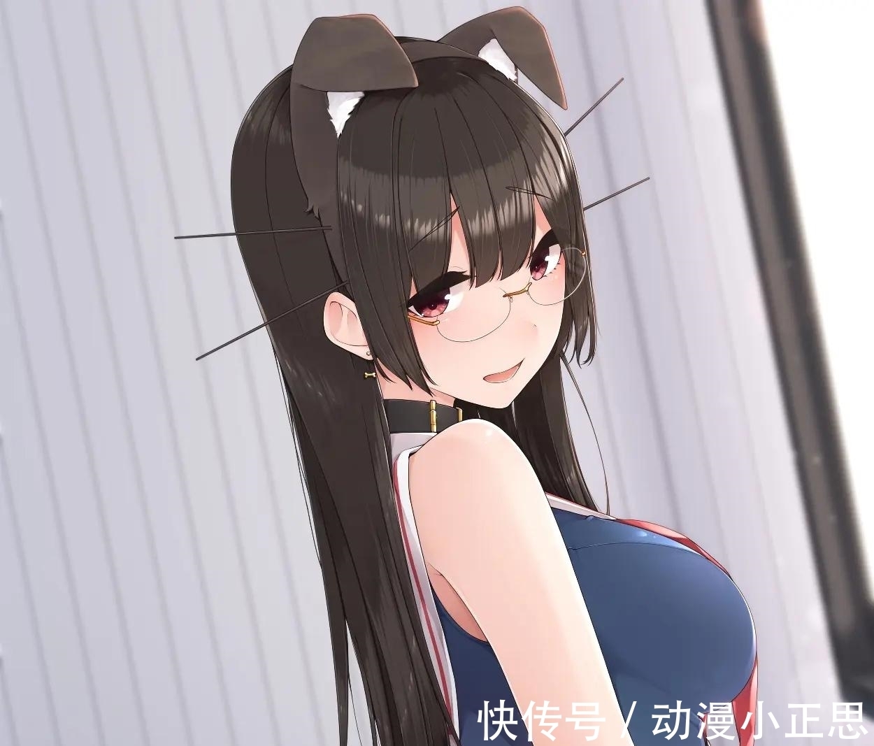 女生|喜欢看动漫的女生,常在脖子上戴一个项圈,除了美观还有特殊作用